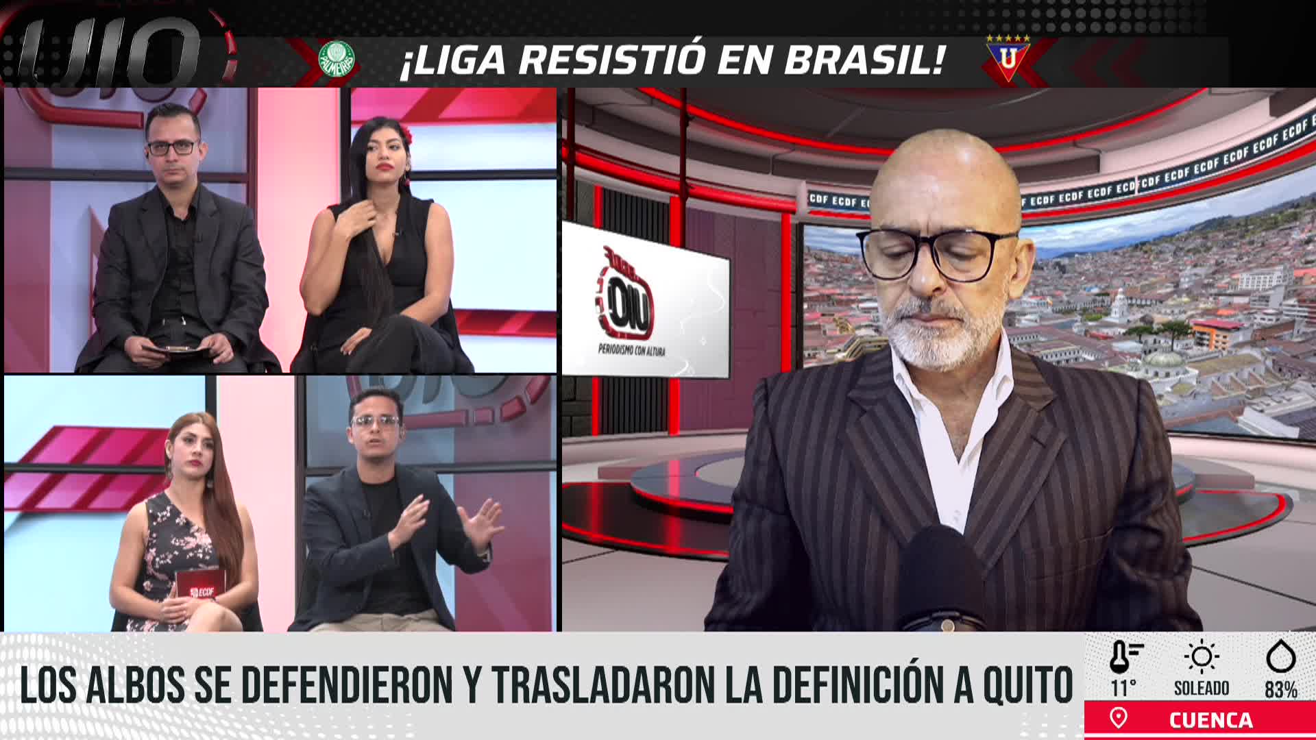 ¡TODO SE DEFINE EN QUITO! LDU PERDIÓ POR LA MÍNIMA EN BRASIL