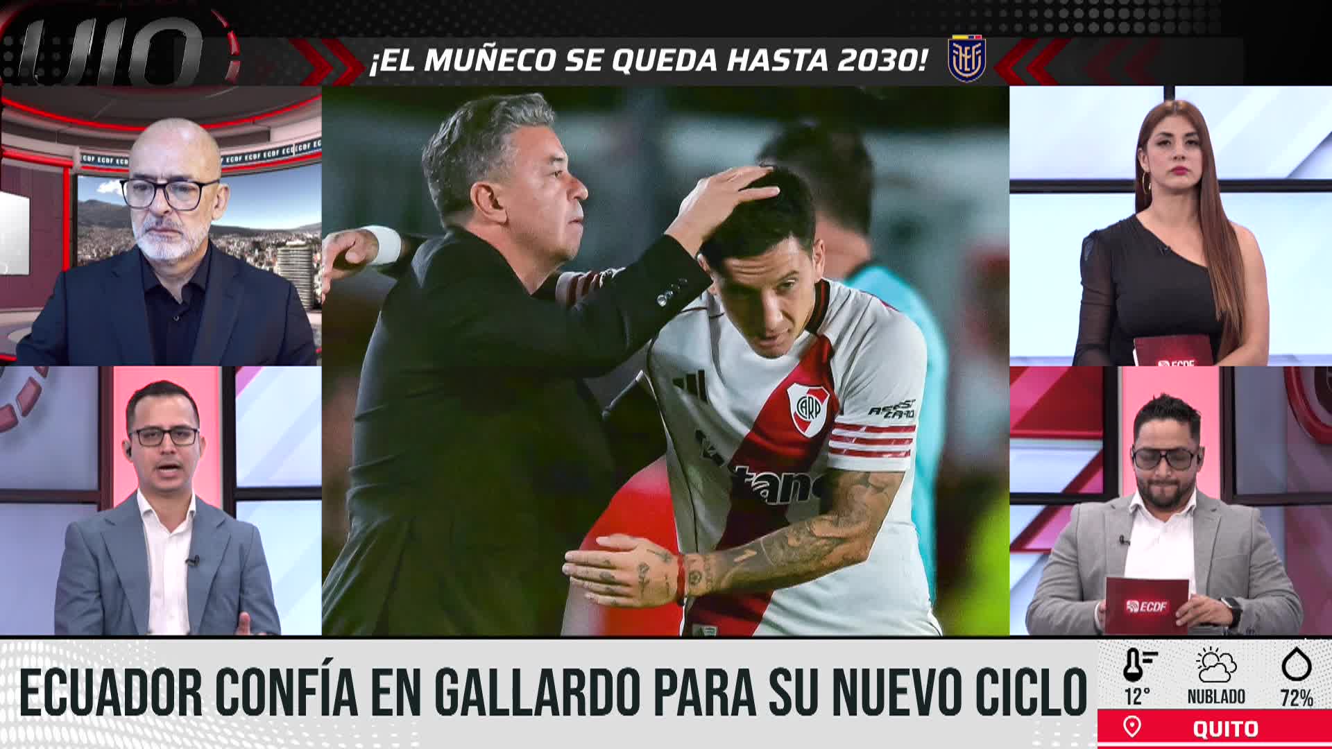 MARCELO GALLARDO ES EL NUEVO DIRECTOR TÉCNICO DE LA TRICOLOR
