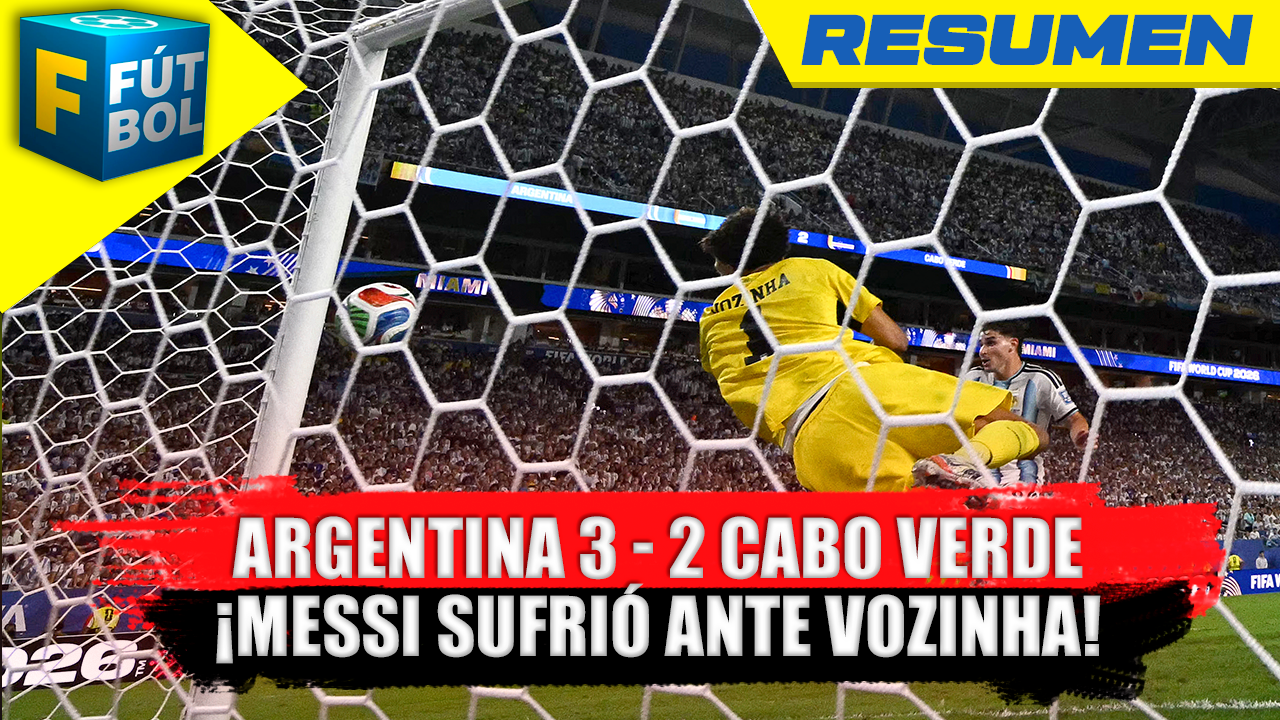 MESSI SUFRIÓ ANTE VOZINHA PERO CLASIFICÓ A OCTAVOS - RESUMEN  F DE FUTBOL 3 JULIO 2026